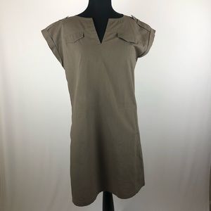 Lafayette 148 New York Olive Green Dress